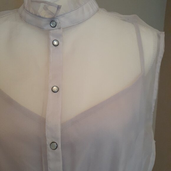 Anthropologie Pleated Top with Tank NWT - Picture 7 of 16